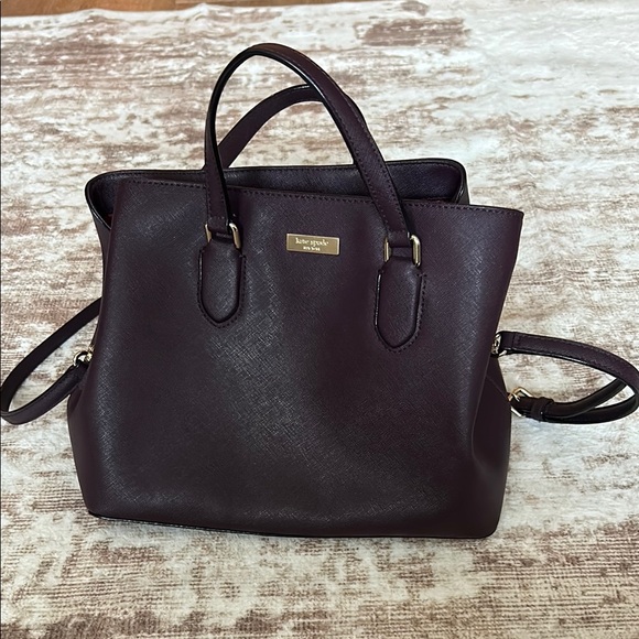 Kate Spade Deep Plum Handbag - Picture 1 of 3
